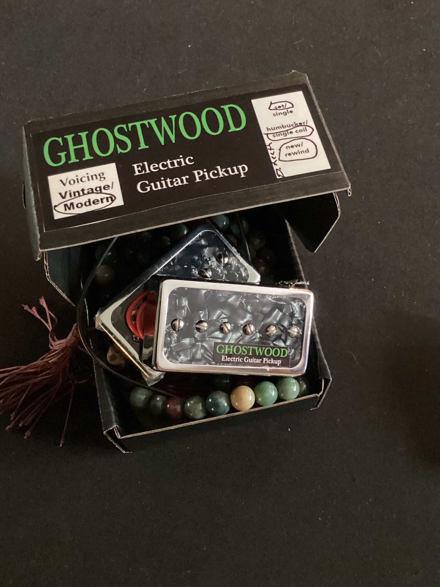 Ghostwood Custom Pickup — Hand-Wound to Order