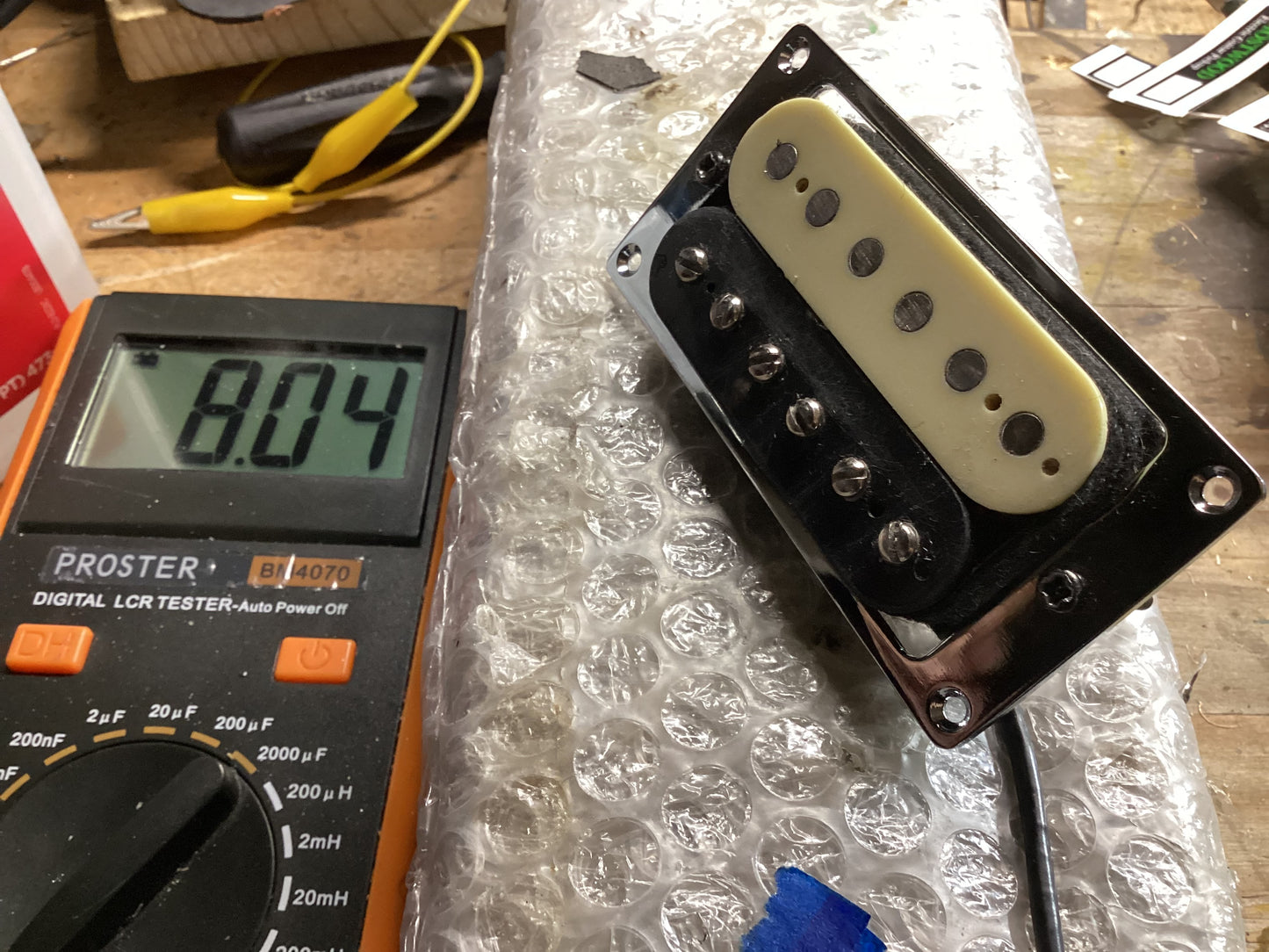 Ghostwood Custom Pickup — Hand-Wound to Order